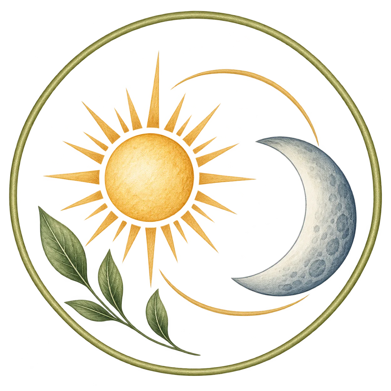 Sonne und Mond als Symbol für Rhythmus und Lebensführung